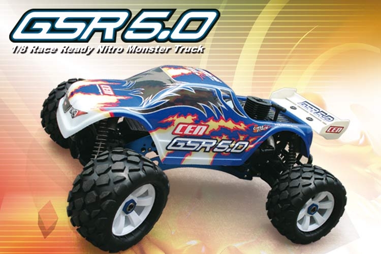 cen gsr 5.0 nitro monster truck