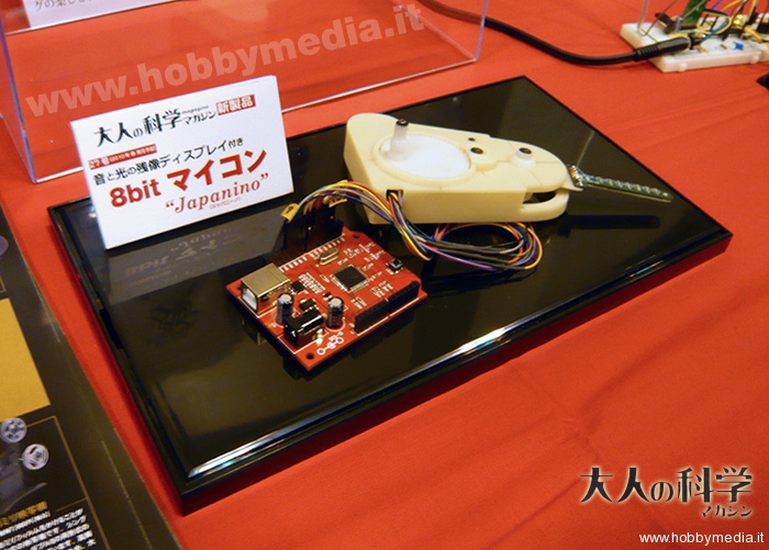 GAKKEN Japanino: 8bit Mycon - Otona no Kagaku - Nuovo clone di Arduino al  Tokyo MAKE 2009 - Modellismo HobbyMedia