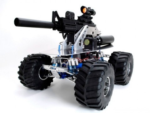 rc car with water gun